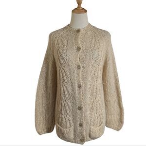 Helen Harper Limited Edition Vintage Cream Handmade Cardigan